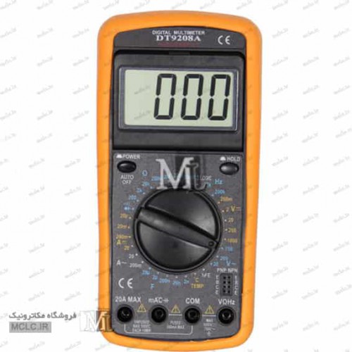 DIGITAL MULTIMETER DT9208A ELECTRONIC EQUIPMENTS